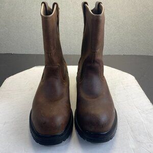 Herman Survivors Men's Bison Waterproof Pull On Work Boots Size 8 Steel Toe